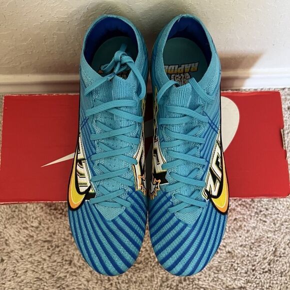 Nike Mercurial Zoom Vapor 15 Elite KM FG Kylian Mbappe Mens Size 6.5 DR9996-400 main image 6